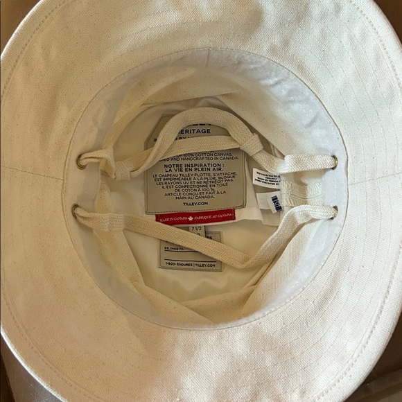 Tilley The ICONIC T1 Natural Classic Bucket Hat UPF 50+ Cotton NWT - Picture 3 of 9